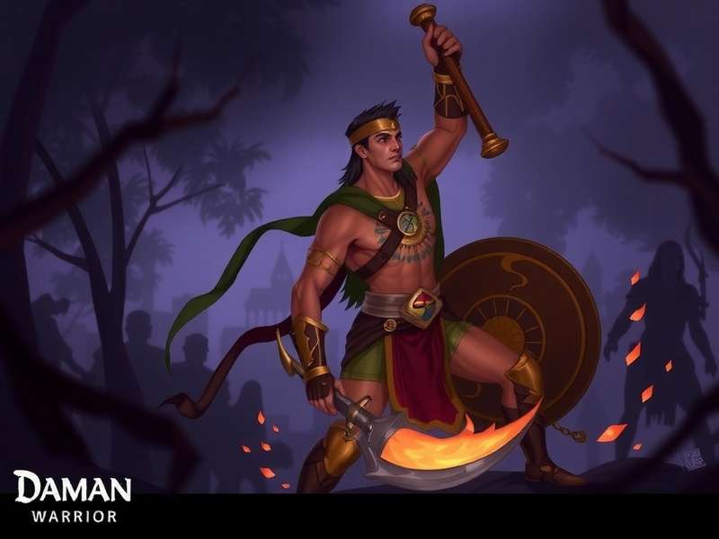 Daman Warrior Legacy Concept Art